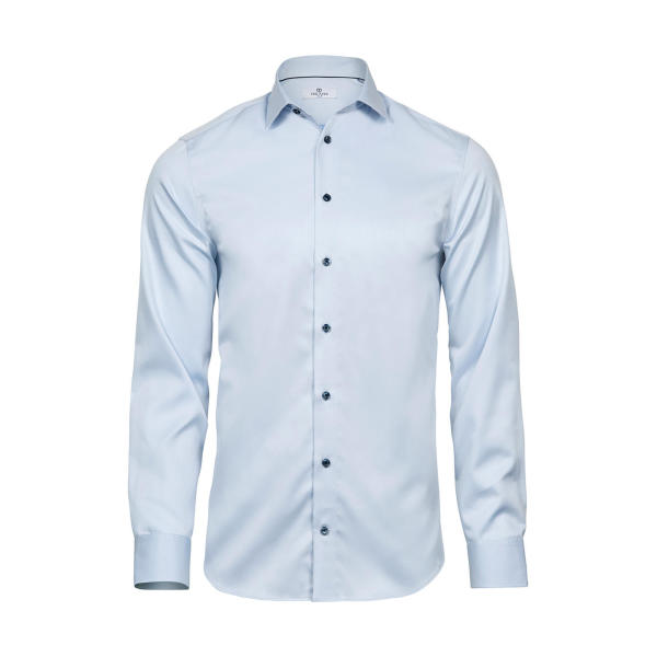 Luxury Shirt Slim Fit - Light Blue/Blue