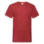 FOTL Valueweight V-Neck T, Red, XXL