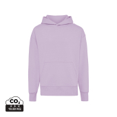 Iqoniq Yoho gerecycled katoen relaxed hoodie, lavender (XL)