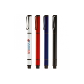 Ball pen with textmarker 2-in-1 - Red
