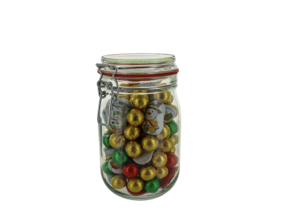 Snoeppot Ede - 1000 ml | Snoeppotten bedrukken (Kerst)