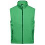 Men's  Softshell Vest - green - 3XL