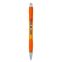 Striped Grip pen NE-orange/Blue Ink
