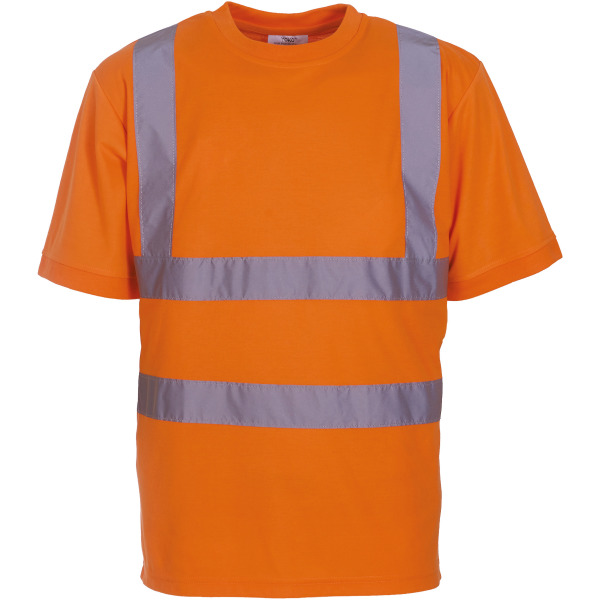 Signalisatie T-shirt met korte mouwen Hi Vis Orange S