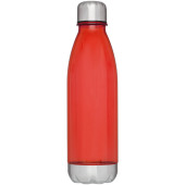 Cove 685 ml drinkfles - Transparant rood