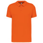 Herensportpolo Orange 3XL