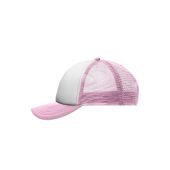MB071 5 Panel Polyester Mesh Cap for Kids wit/babyroze one size