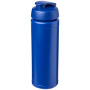 Baseline® Plus grip 750 ml sportfles met flipcapdeksel - Blauw