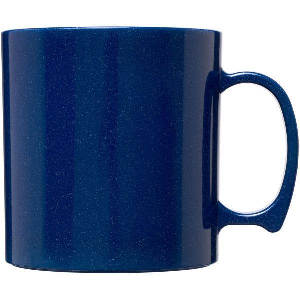 Standard 300 ml plastic mug - Mid blue
