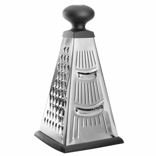 BergHOFF Essentials 9" Stainless Steel 4-Sided Pyramid Grater - BergHOFF