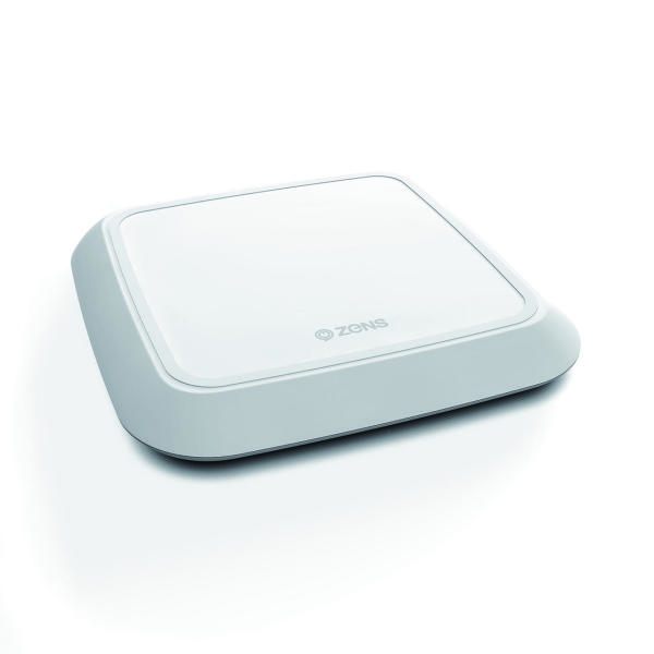 Zens Single Fast Wireless Charger 10W - white