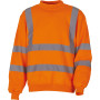 Signalisatie Sweatshirt Hi Vis Orange S