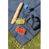 Impact Aware™ RPET opvouwbare gewatteerd picknickkleed, donkerblauw