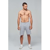 Men's jersey sports shorts White 4XL
