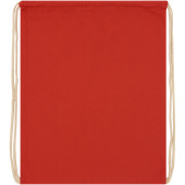 Oregon premium 100 g/m² katoenen rugzak 5L - Rood