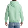 Gildan Sweater Hooded HeavyBlend for him 455 mint green L