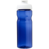 H2O Active® Eco Base 650 ml sportfles met kanteldeksel - Blauw/Wit