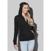 Stedman Sweater Hooded Zip for her grey heather XL