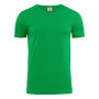 Printer Heavy V T-shirt Fresh green XL