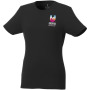 Balfour biologisch dames t-shirt met korte mouwen - Zwart - L
