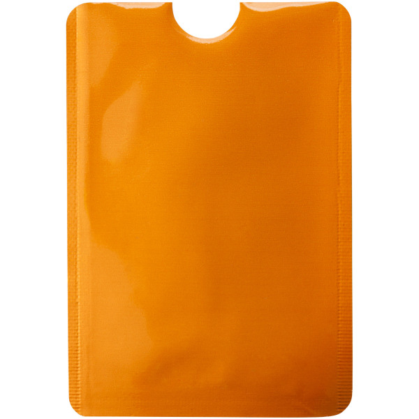 Exeter RFID smartphone card wallet - Orange