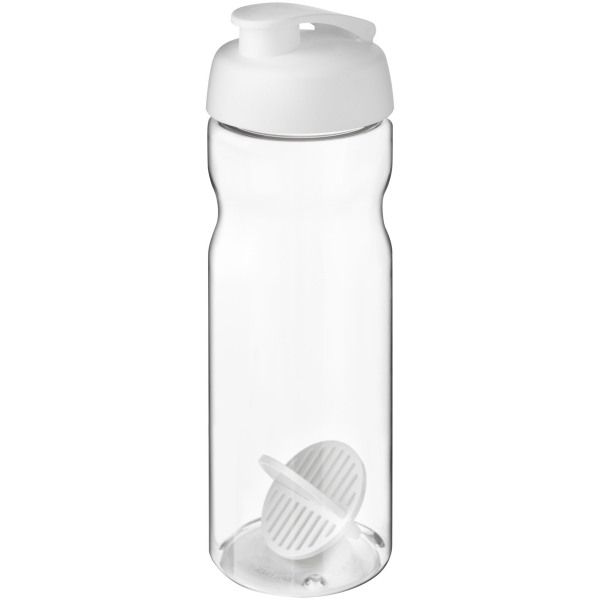 H2O Active® Base 650 ml shaker bottle - White/Transparent