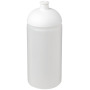 Baseline® Plus grip 500 ml bidon met koepeldeksel - Transparant/Wit