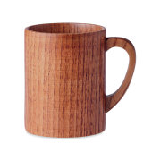 TRAVIS - Eikenhouten mok 280 ml