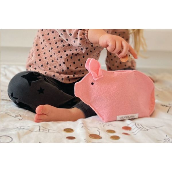 RPET Felt Piggy Bank spaarpot