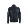 Sweatshirt met halve rits Sweatshirt met halve rits