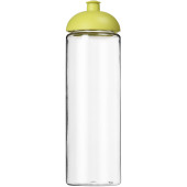 H2O Active® Vibe 850 ml sportfles met koepeldeksel - Transparant/Lime
