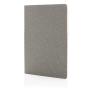 A5 standard softcover slim notebook, grey
