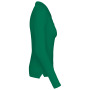 Piqué-damespolo lange mouwen Kelly Green XS