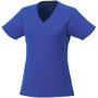 Amery cool fit V-hals dames t-shirt met korte mouwen - Blauw - S
