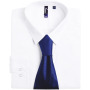 Horizontal Stripe Tie Royal Blue One Size