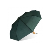 Opvouwbare paraplu 21” R-PET auto open - Donker Groen