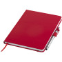 Crown A5 notitieboek met stylus balpen - Rood