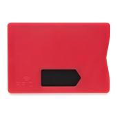 RFID anti-skimming kaarthouder, rood