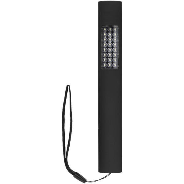 Lutz 28-LED magnetische zaklantaarn - Zwart