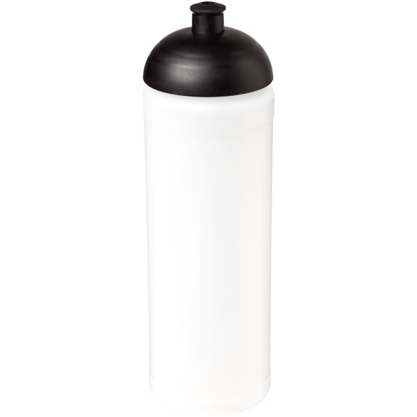 Baseline® Plus grip 750 ml dome lid sport bottle - Transparent/Solid black