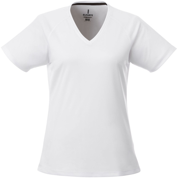 Amery short sleeve women's cool fit v-neck t-shirt - White - XS