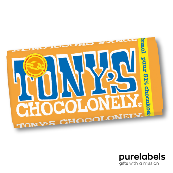Tony's chocolonely puur citroenkaramel chocokoek