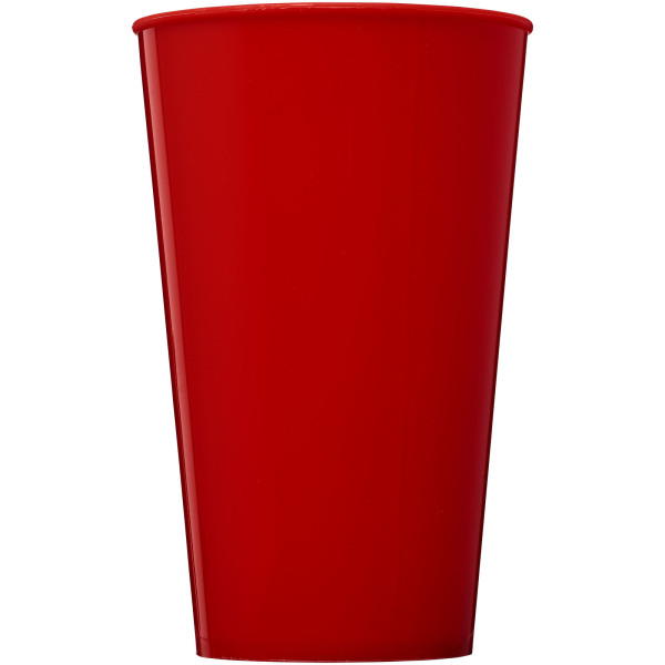 Arena 375 ml plastic tumbler - Red