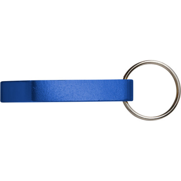 Metalen 2-in-1 sleutelhanger Felix blauw