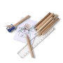 Cardboard drawing set Hilary custom/multicolor