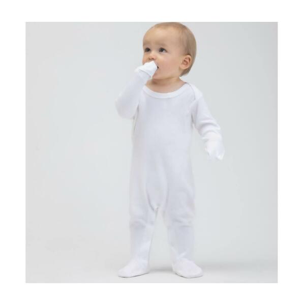 BABY ENVELOPE SLEEPSUIT WITH SCRATCH MITTS