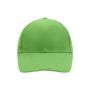 MB018 6 Panel Cap Low-Profile lime one size