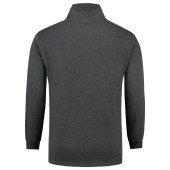 Sweater Ritskraag 301010 Antracite Melange 8XL