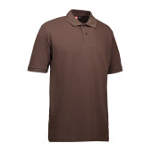 YES polo shirt - Mocca, 2XL