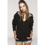 Hooded sweater met rits Red XXL